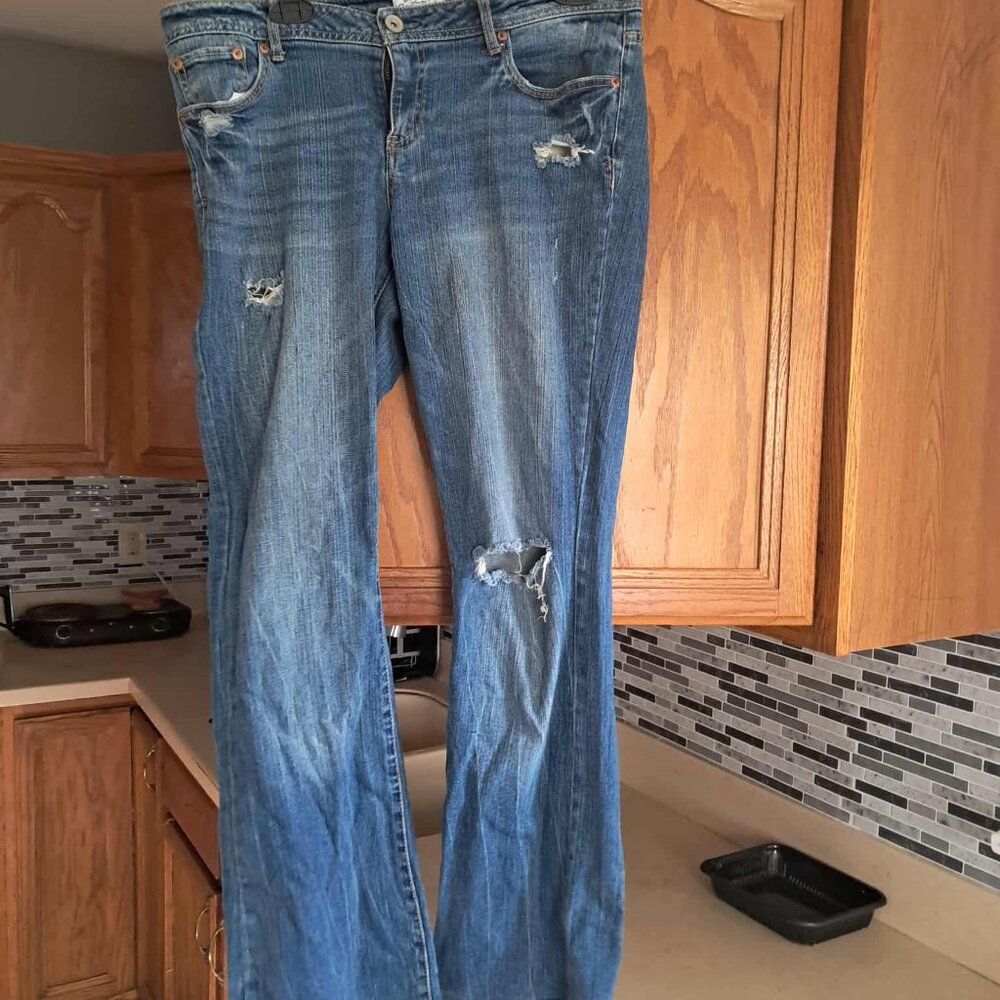 aeropostale jean pants denim womens size 11/12